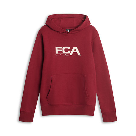 FCA-Kinder Hoodie Bordeaux Basic