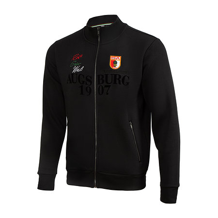 FCA-Sweatjacke Classic Rot-Grün-Weiß