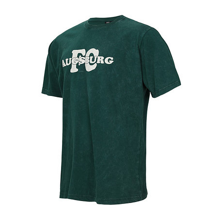 FCA-Shirt Washed Dunkelgrün
