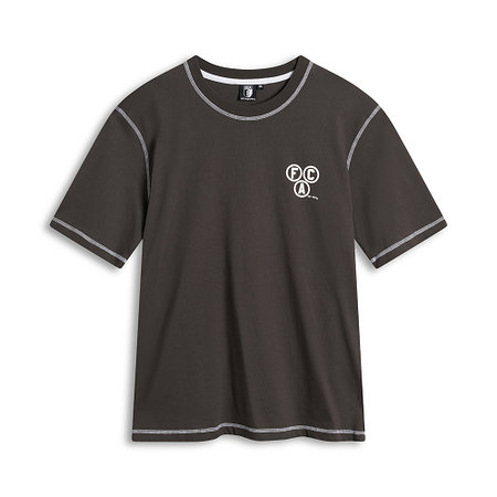 FCA-Shirt Dunkelgrau Retro Stitch