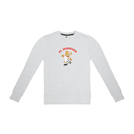 FCA-Kinder Sweater Teddy Hellgrau