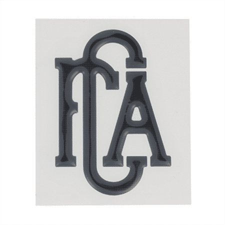 FCA-Autoaufkleber Retro