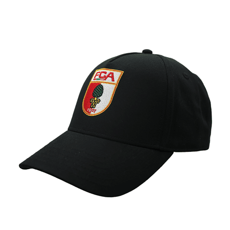 FCA-Cap Basic Wappen Schwarz