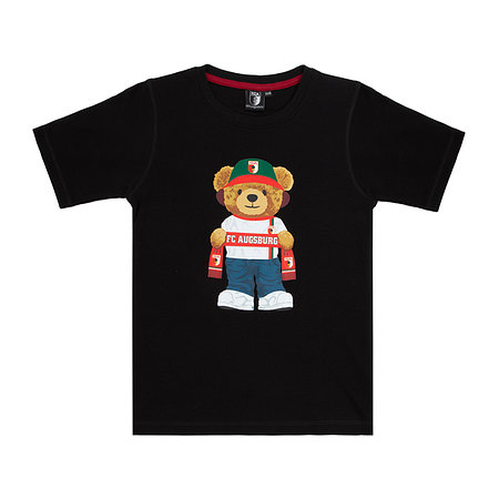 FCA-Kinder Shirt Teddy Schwarz