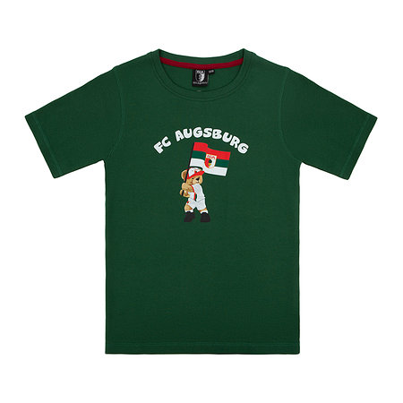 FCA-Kinder Shirt Teddy Dunkelgrün