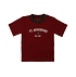 Bordeaux Baby Shirt mit FC Augsburg schriftzug auf der Brust  (1)