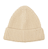 Creme farbens Beanie (1)