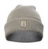 FCA Beanie in grau mit grauem FCA Wappen als embroidery Badge auf der Vorderseite (1)