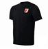 FCA Shirt in schwarz mit farbigem FCA Wappen auf der linken Brust (1)