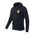 FCA Zip-Hoodie in schwarz mit farbigem FCA Wappen auf der linken Brust FCA Zip-Hoodie in schwarz mit (1)