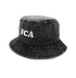 Grauer Fischerhut mit FCA schriftzug (1)