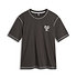 Graues Shirt mit weißen Kontrastnähten. FCA auf der Brust (1)