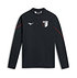 Half-Zip in Schwarz mit Rot-Grüne Details (1)