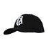 Schwarze Cap mit Retro Wappen (1)