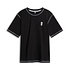 Schwarzes T-Shirt, Vorderansicht. (1)