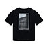 Schwarzes T-Shirt mit ein Foto Motiv drauf (1)