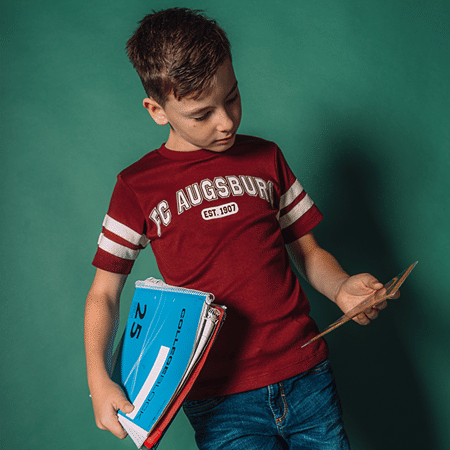 FCA-Kinder Shirt Bordeaux College