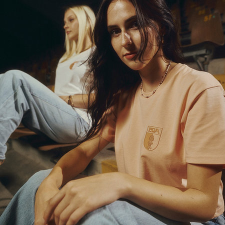 FCA-Shirt Wappen für Frauen Koralle