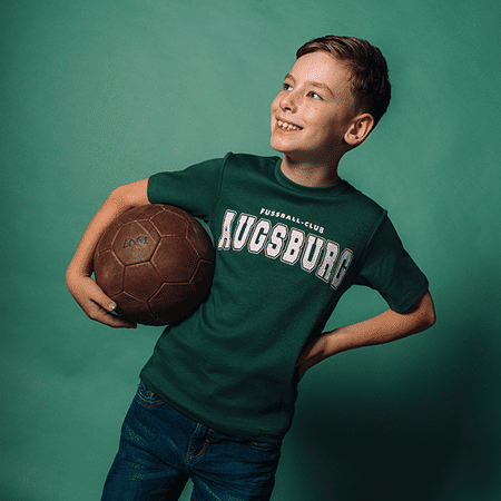 FCA-Kinder Shirt Dunkelgrün College