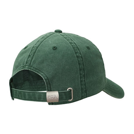 FCA-Cap Washed Dunkelgrün