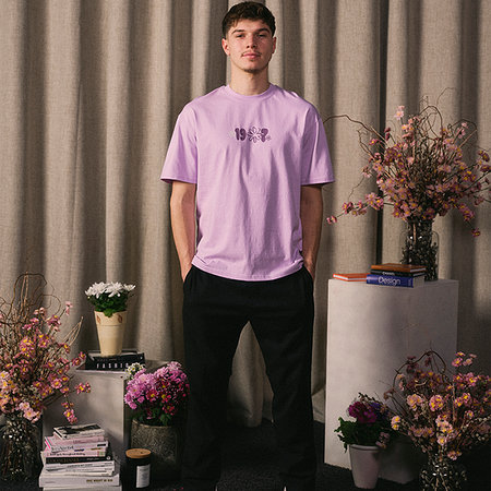 FCA-Shirt Flowers Flieder