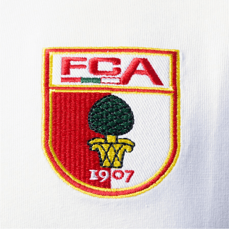 FCA-Shirt Wappen für Kinder Weiß