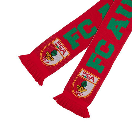 FCA-Schal Rot-weiß