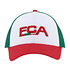 FCA Cap in rot-grün-weiß mit roten FCA Logo Stick (2)