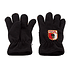 FCA Fleecehandschuhe in schwarz mit farbigem FCA Wappen darauf (2)