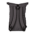 Grauer rucksack mit Rolltop (2)