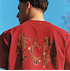 Rückenansicht das Bordeaux T-Shirt mit FCA Backprint (2)