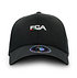 Schwarze Cap mit FCA Schriftzug  (2)