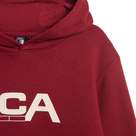 FCA-Kinder Hoodie Bordeaux Basic