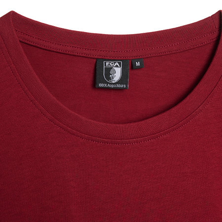 FCA-Shirt Bordeaux Basic