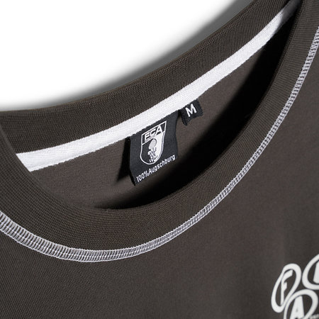FCA-Shirt Dunkelgrau Retro Stitch