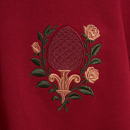 FCA x Societas-Polo Longsleeve Bordeaux