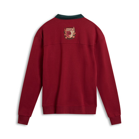 FCA x Societas-Polo Longsleeve Bordeaux