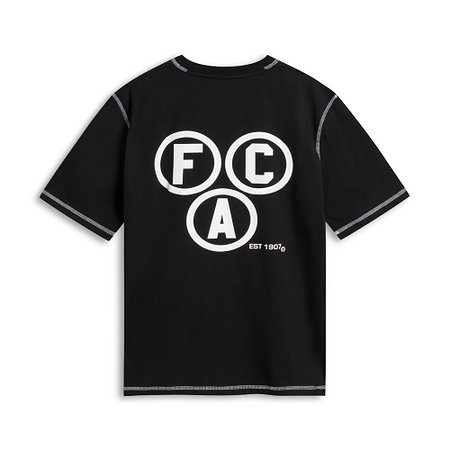 FCA-Shirt Schwarz Retro Stitch