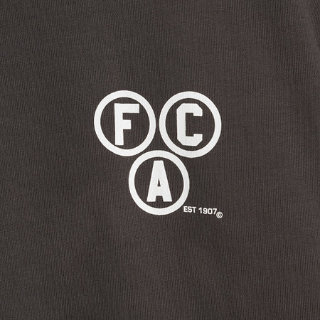 FCA-Shirt Dunkelgrau Retro Stitch