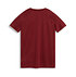 Bordeaux Trainingsshirt mit Muster auf die Ärmel  (5)