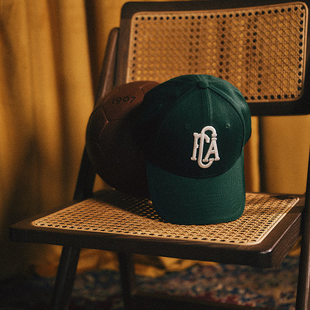 FCA-Cap Retro Dunkelgrün