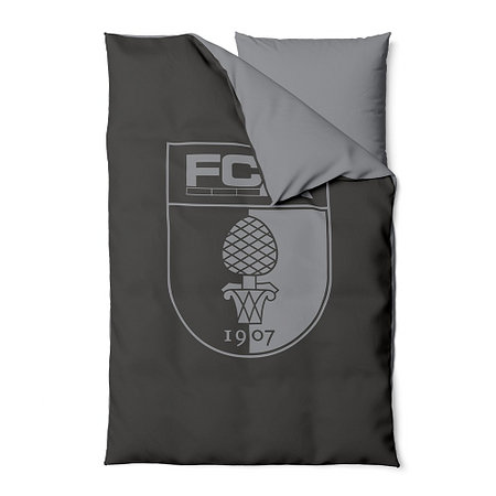 FCA-Bettwäsche Grau 135x200 cm