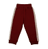 Bordeaux farbene jogginghose (3)