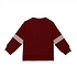 Bordeaux farbenes Sweatshirt mit FCA Wappen auf der Brust  (3)