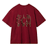 Rückenansicht das Bordeaux T-Shirt mit FCA Backprint (3)